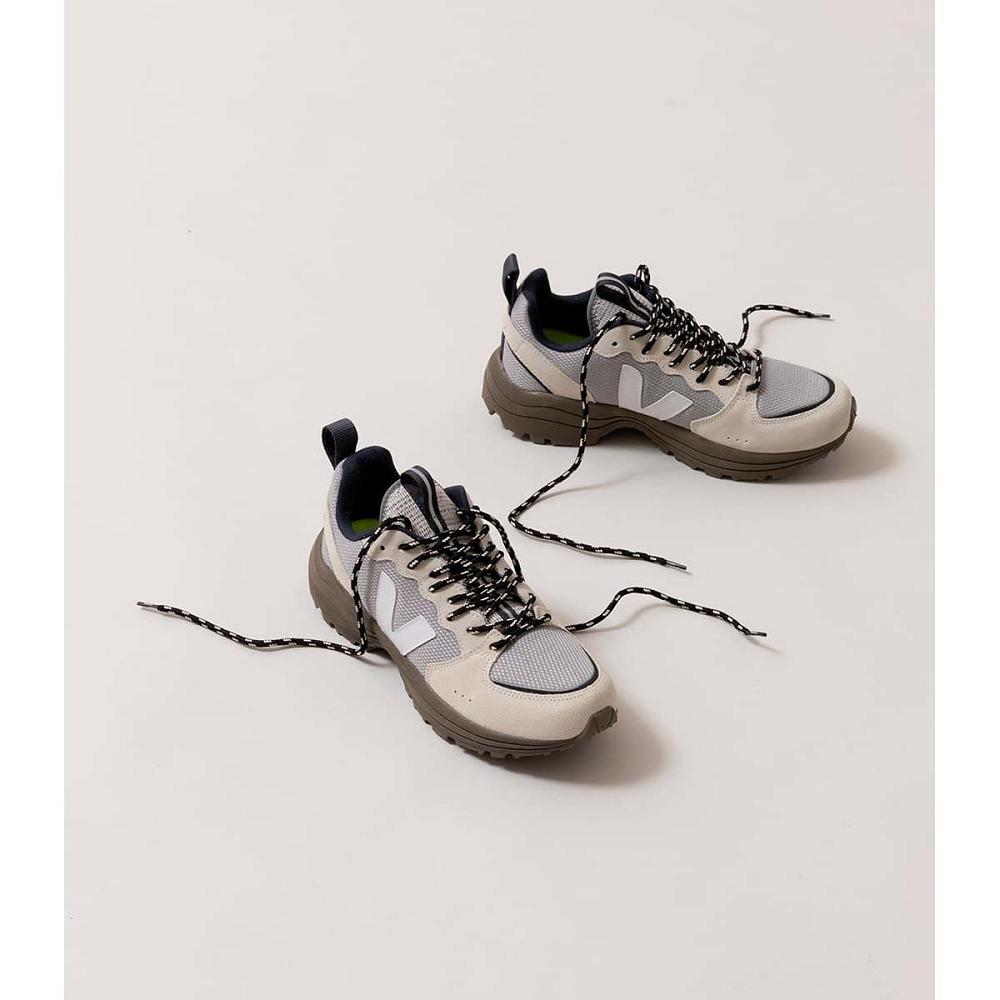 Veja VENTURI B-MESH Løpesko Dame Silver/White | NO 441FDN